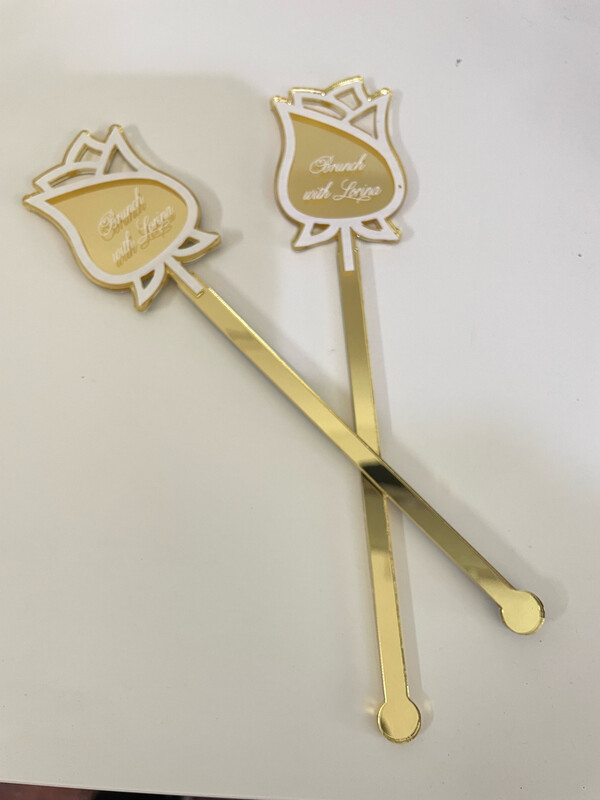 Garden Rose Stirrers