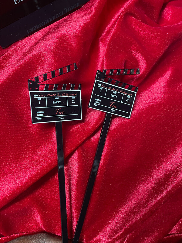 CLAPBOARD STIRRERS
