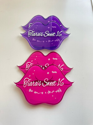 Lips Placecard