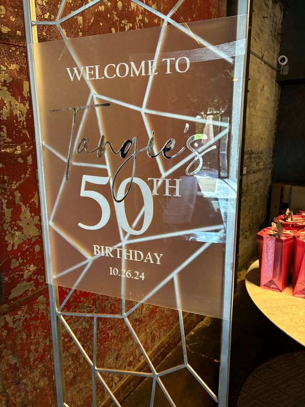 Birthday Sign