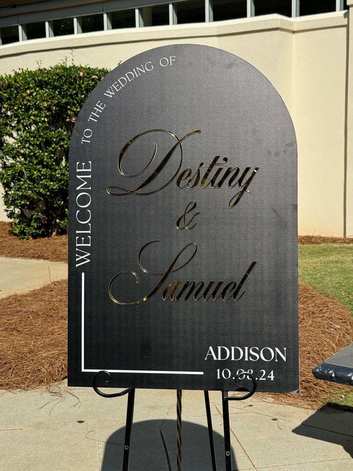 Arch Welcome Sign