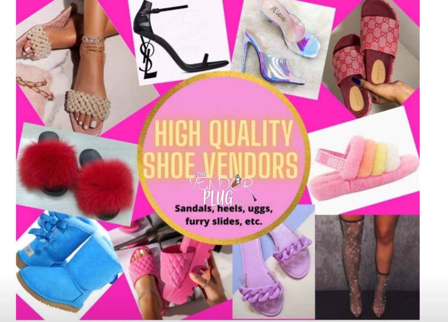 name brand shoe vendors