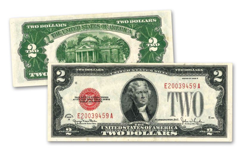 Random 2 dollar bill
