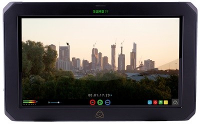 Atomos Sumo 19.  On sale for $1995 with free 500gig hard drive!