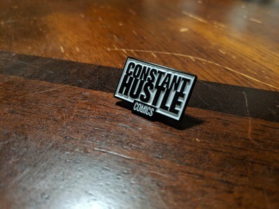 Constant Hustle Comics pins