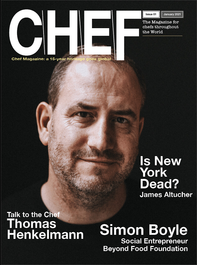 Chef. The magazine for Chefs around the World. Issue 1 Jan/Feb 2021