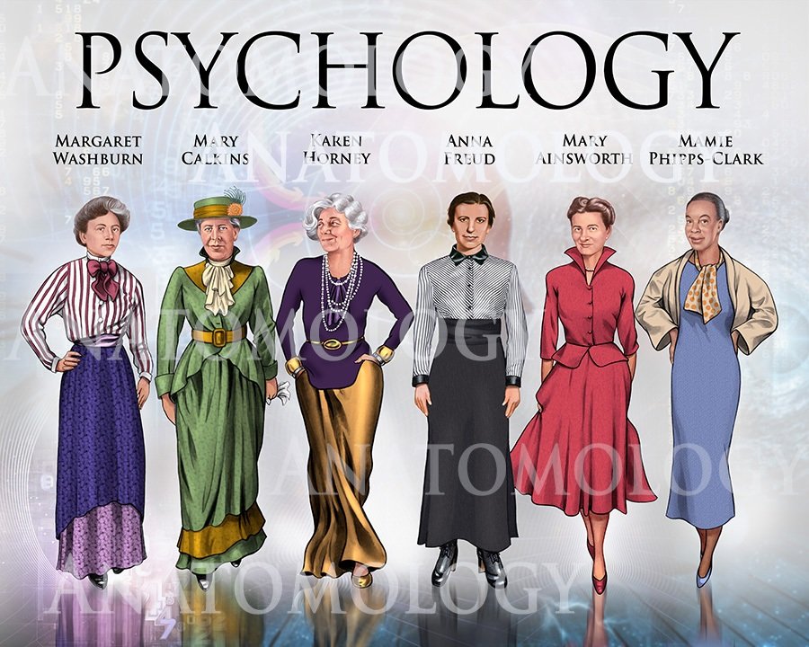 Large Women in Psychology Poster