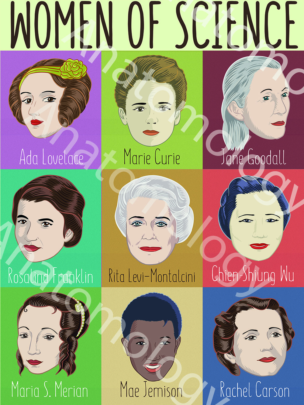 Nine Women of Science