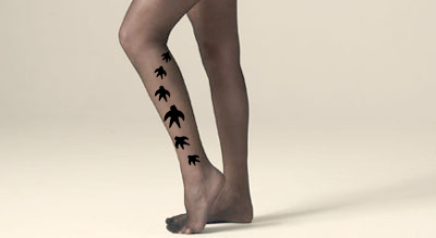 Black Bird Stockings