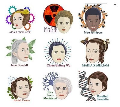 Women of Science Temporary Tattoo