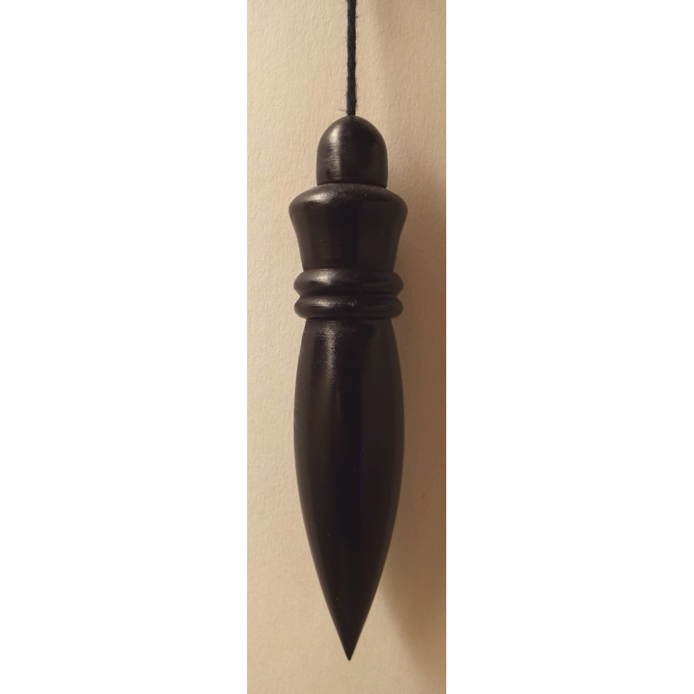 Pendule égyptien en buis teinté