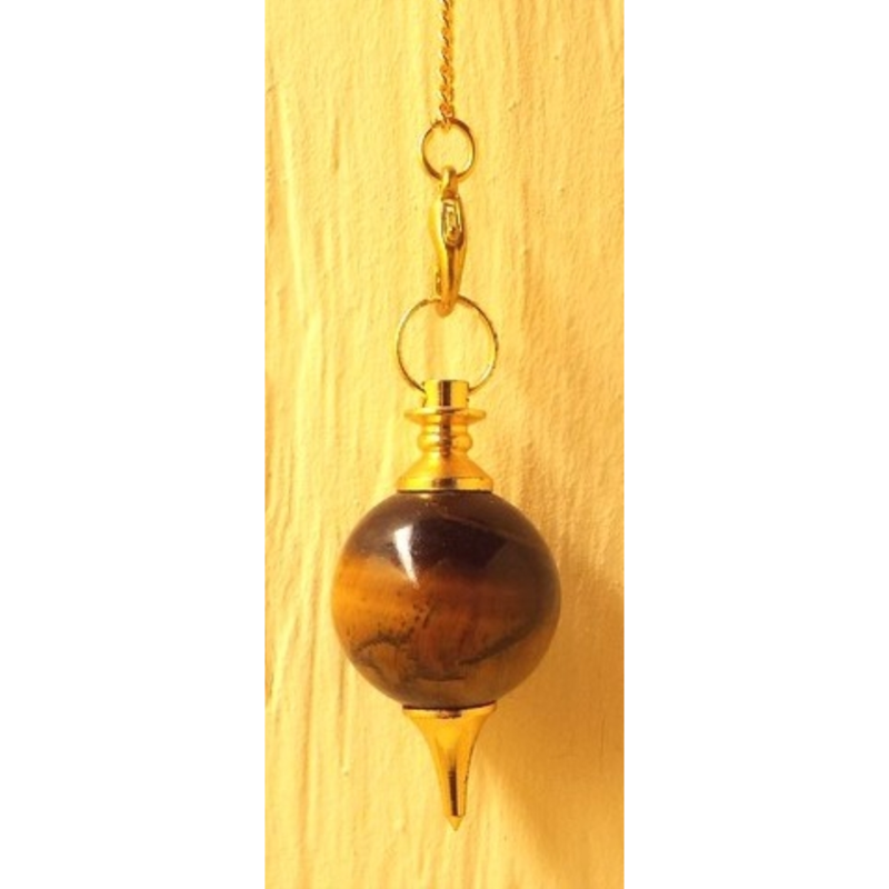 Pendule sephoroton oeil de tigre