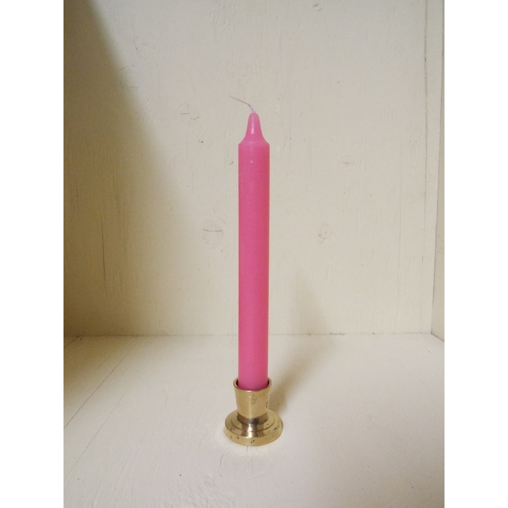 Bougie rose vif