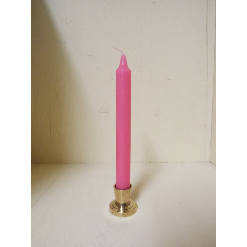 Bougie rose vif