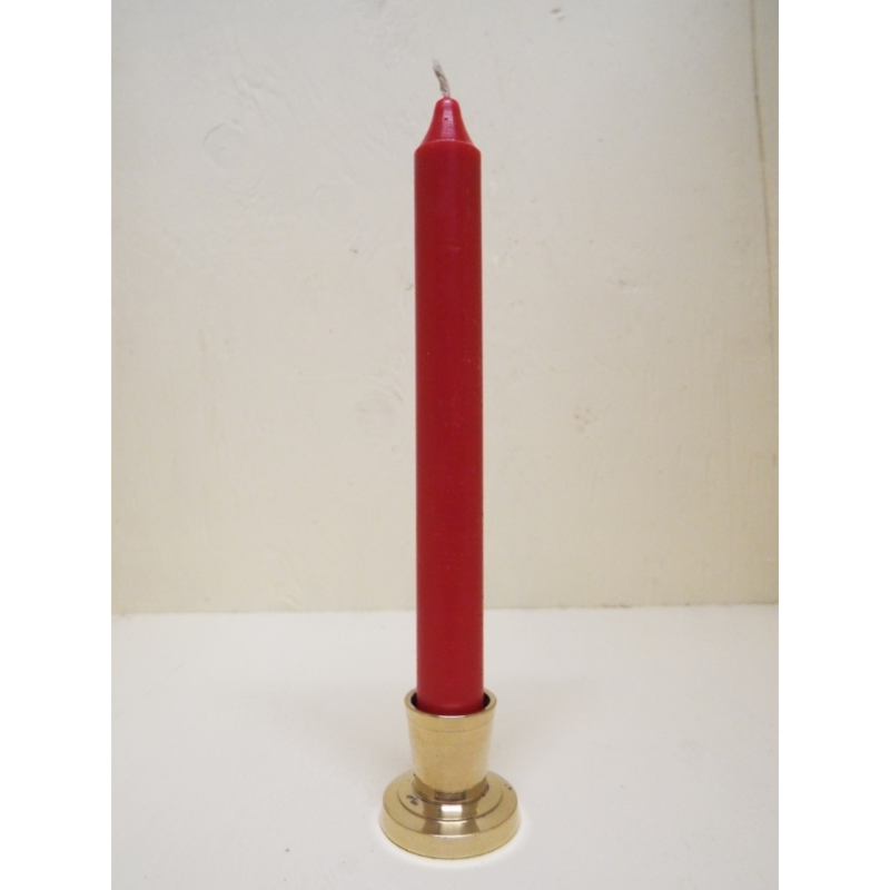 Bougie rouge vif