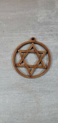 Pendentif en bois