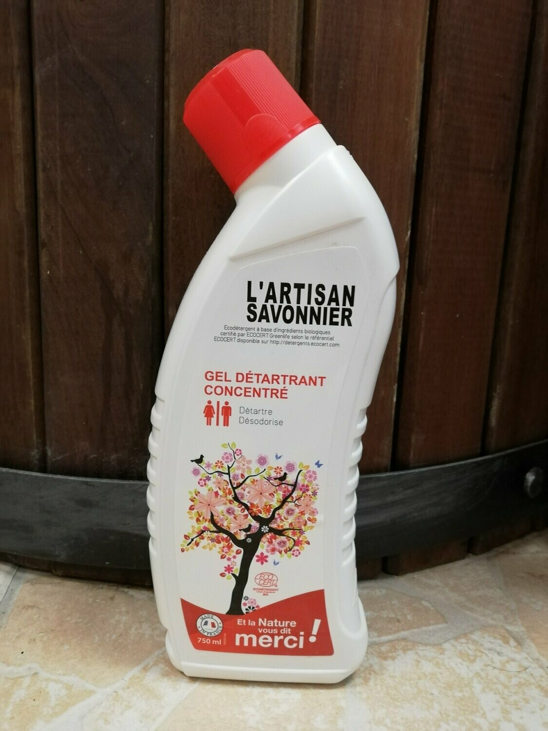 Gel détartrant concentré 750ml