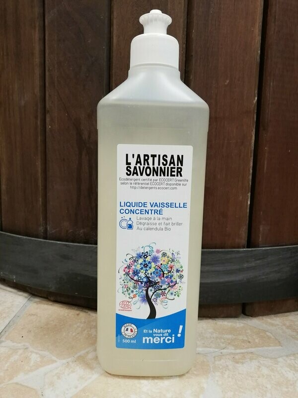 Liquide vaisselle concentré 500ml