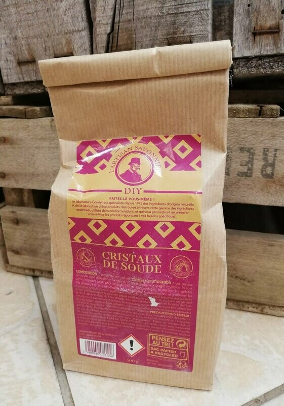 Cristaux de soude 500gr