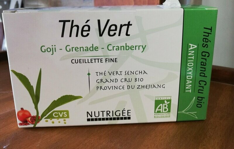 Thé vert antioxydant 30 sachets