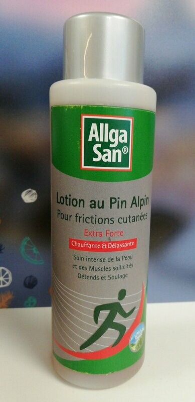 Lotion chauffante au pin alpin Allgasan 250ml