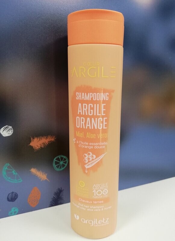 Shampooing à l'argile cheveux ternes 200ml