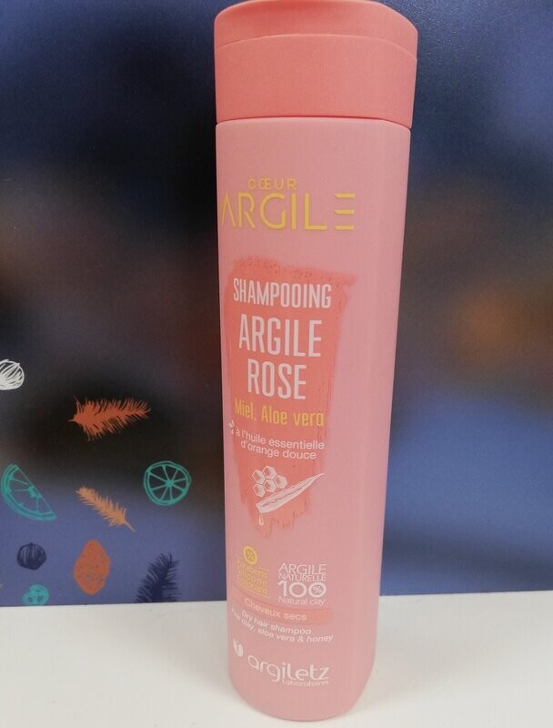 Shampooing à l'argile cheveux secs 200ml