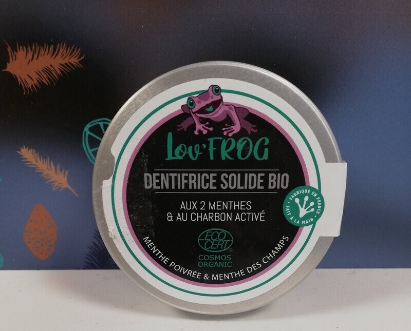 Dentifrice solide bio 50gr