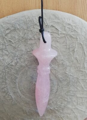 Pendule Egyptien de Thot quartz rose
