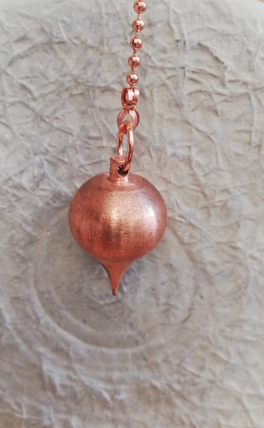 Pendule Luzi en cuivre