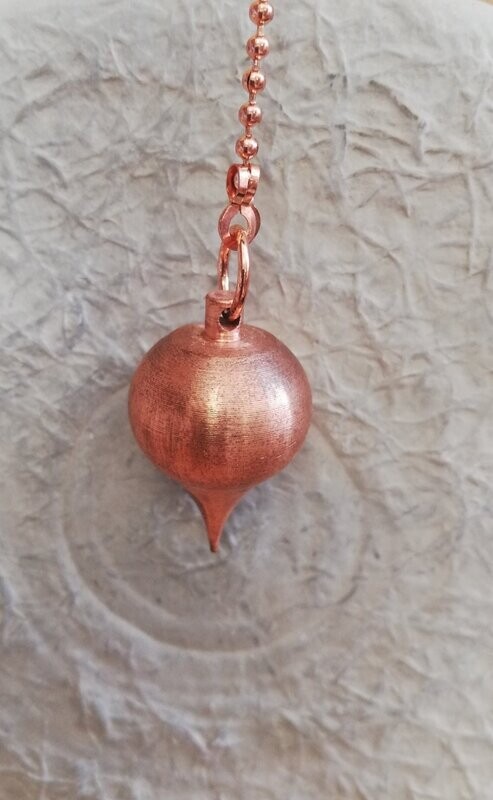 Pendule Luzi en cuivre
