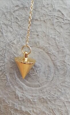 Pendule triangle en cuivre