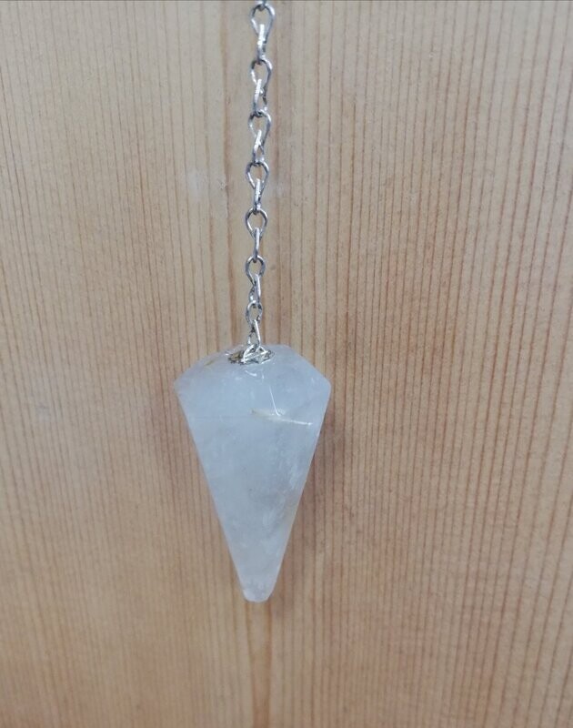 Pendule Quartz rutile