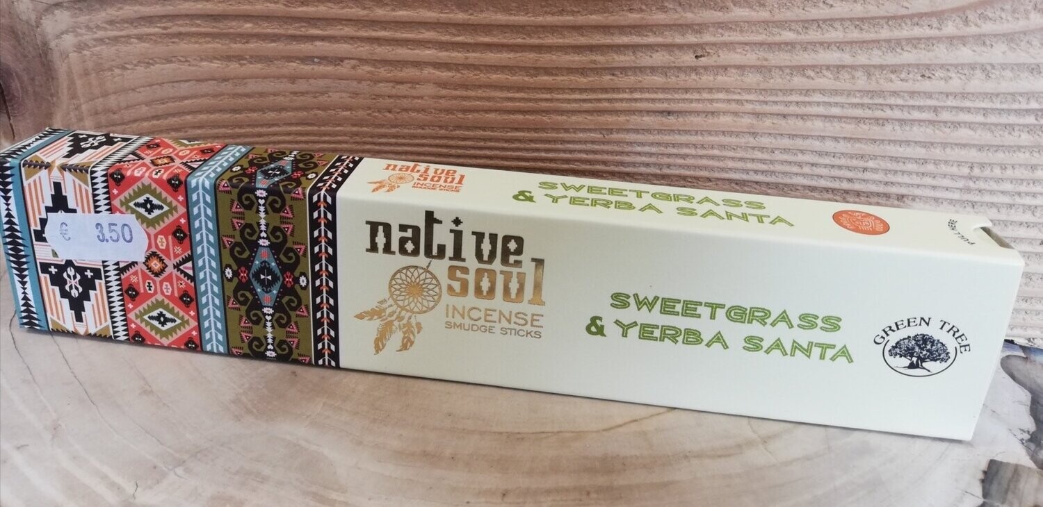 Encens Sweetgrass et Yerba santz