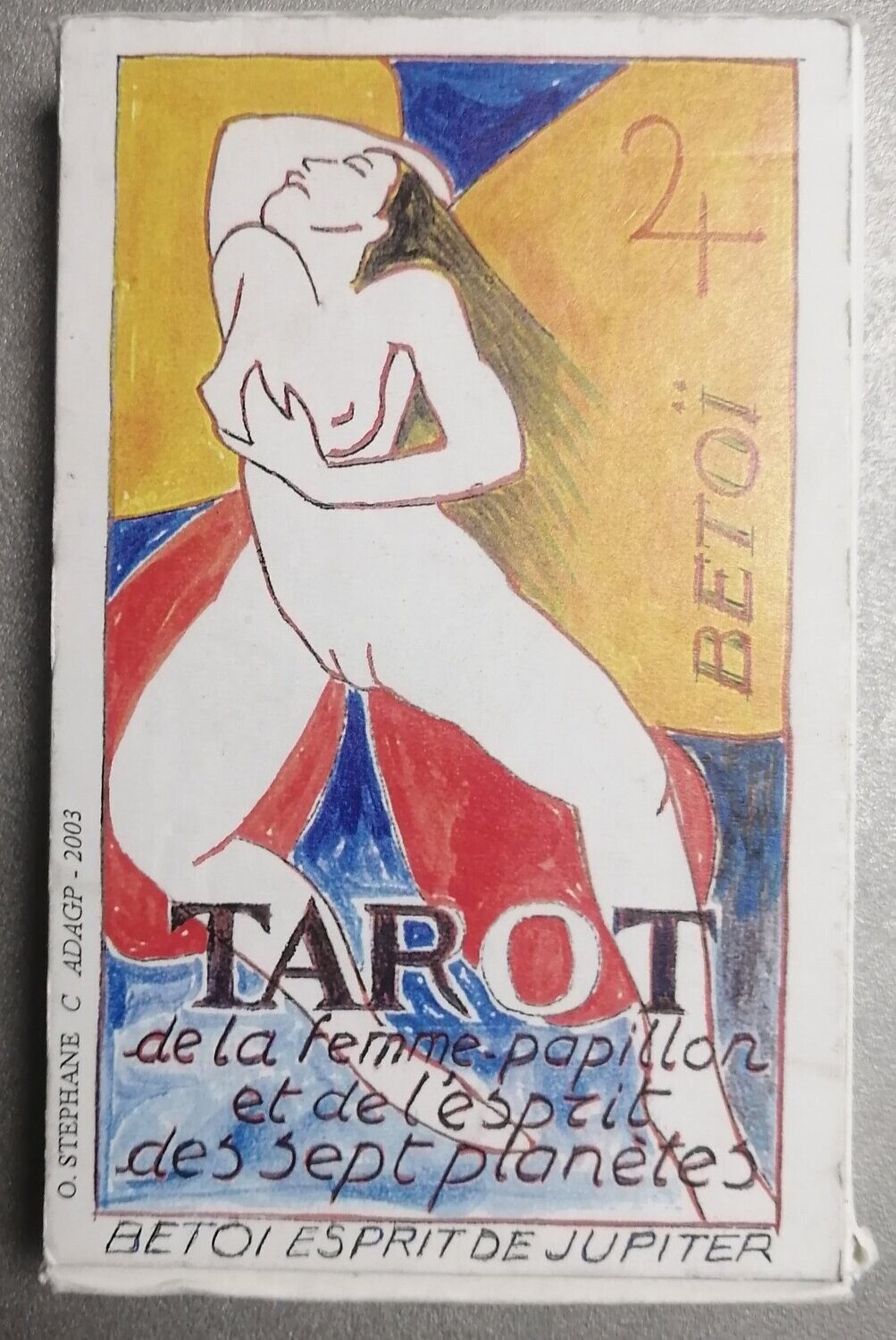 Tarot de la femme papillon et de l'esprit des 7 planetes