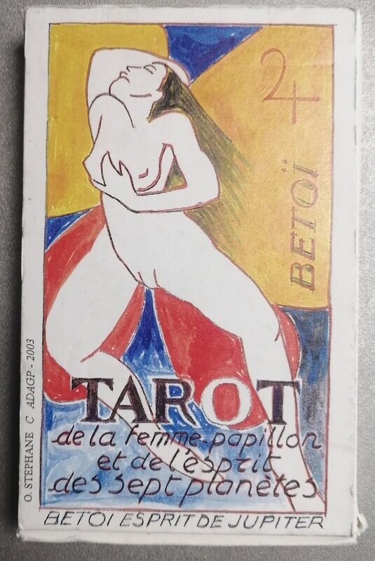 Tarot de la femme papillon et de l'esprit des 7 planetes