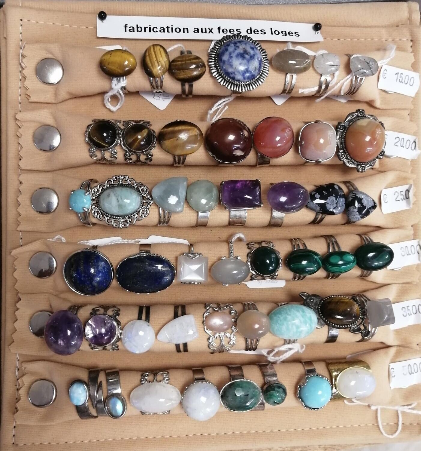 bague à partir de 15€