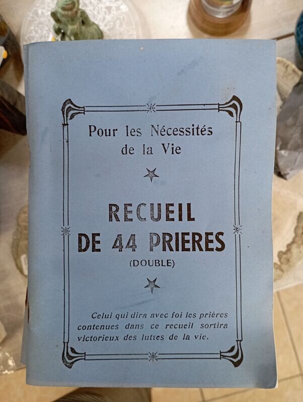Recueil de 44 prières