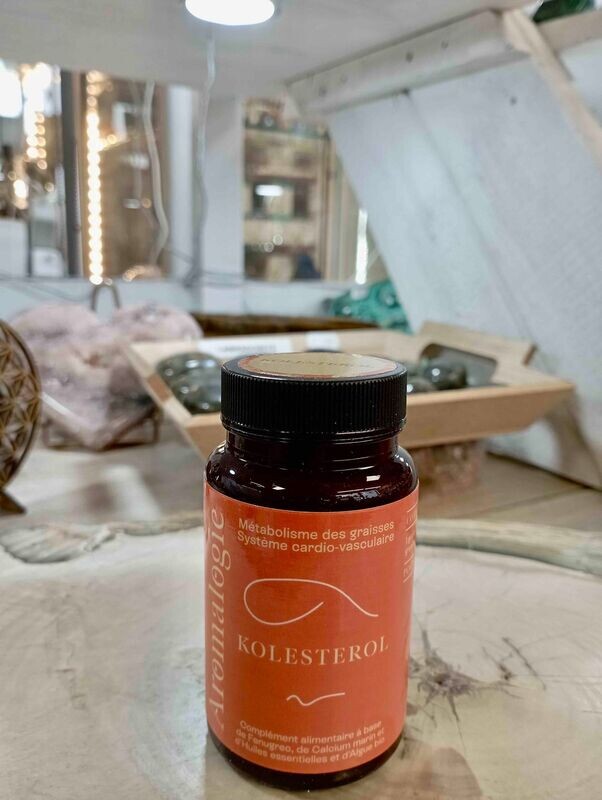 Aromalogie Kolestérol 60 gélules