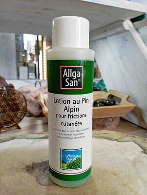 Lotion au Pin Alpin pour frictions cutanées - AllgaSan - 250 ml