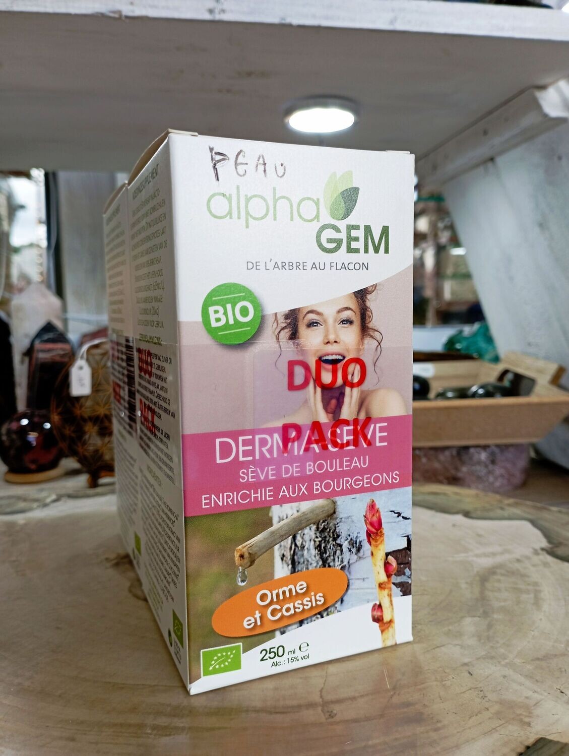 Alpha Gem / Derma-Seve / Ormes et Cassis - Peau - DUO PACK2x250ml