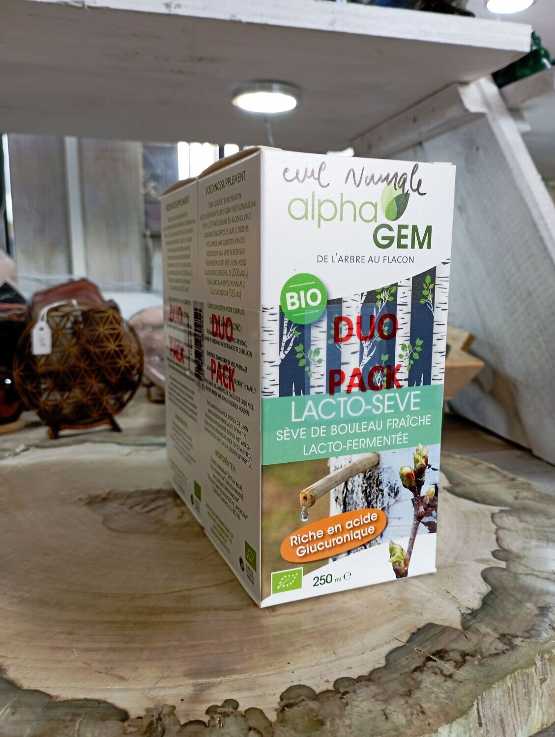 Alpha Gem / Lacto-Seve / Riche en acide Glucuronique - DUO PACK2x250ml
