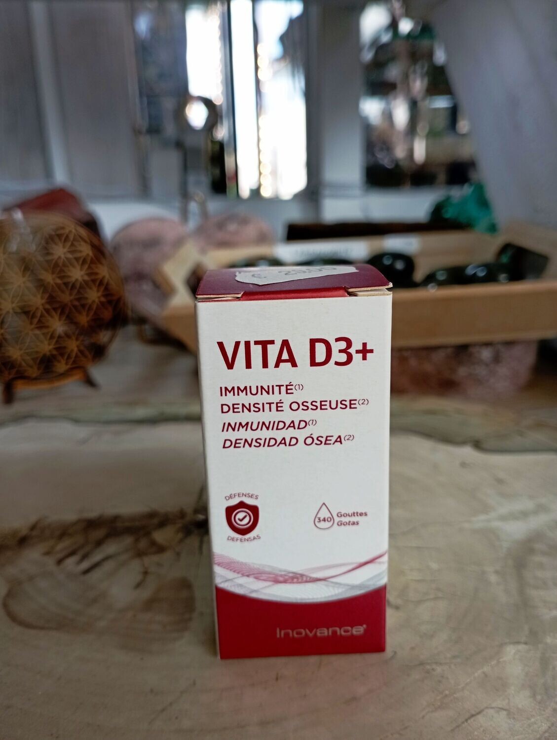 Vita D3+ - Immunité / Densité osseuse - Inovance - 340 gouttes
