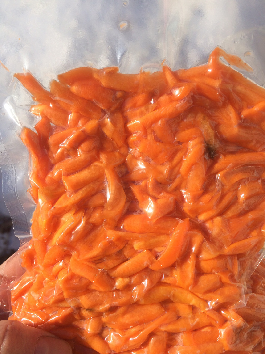 Морковь тёртая замороженная 0,5 кг