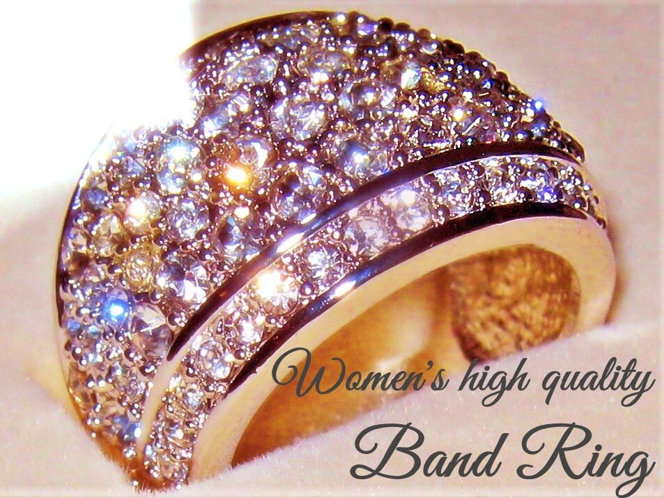 Inspirations Band Ring Stainless Steel Heavyweight (sm) - women's
