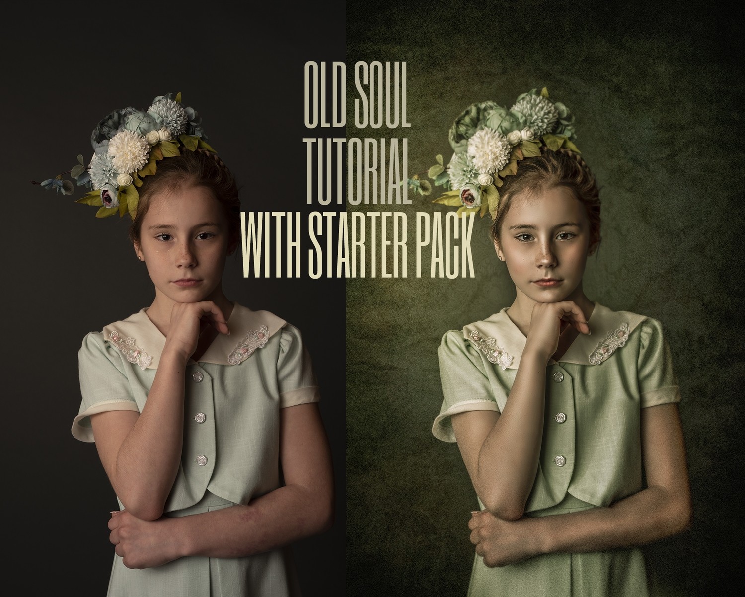 Old Soul Fine Art Painterly Photoshop Tutorial with STARTER PACK- Vintage Fine  Art Tutorial by Tara Mapes
