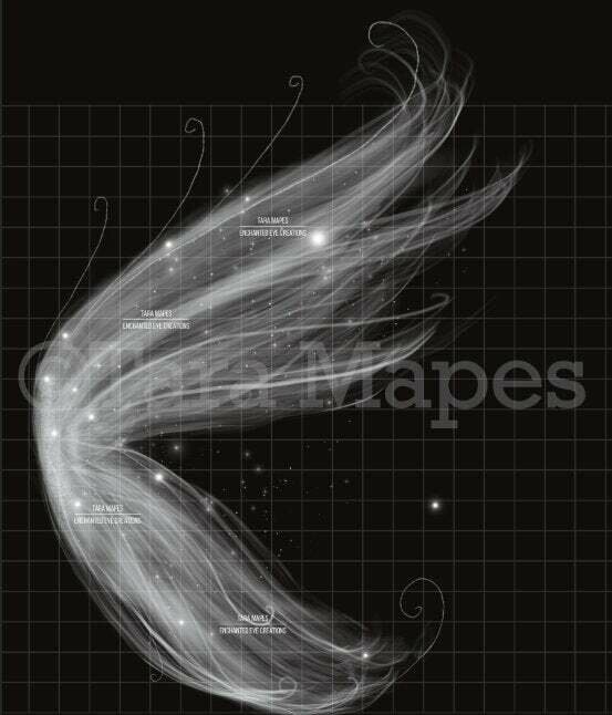 White Wispy Glitter Sparkles Fairy Wing Digital Overlay - Fairy Wing Overlay PNG - Fairy Wing Overlay - Fairy Wings- Digital Wing