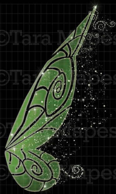 Fairy Wing Overlay - Fairy Wing Overlay - Digital Wings - Glitter Sparkles Fairy Wing