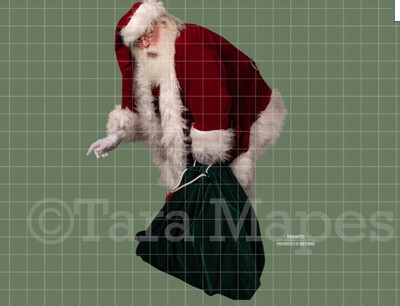 Santa Caught Overlay PNG - Santa Overlay - Santa Clip Art - Santa Cut Out  - Christmas Overlay - Santa PNG - Christmas Overlay