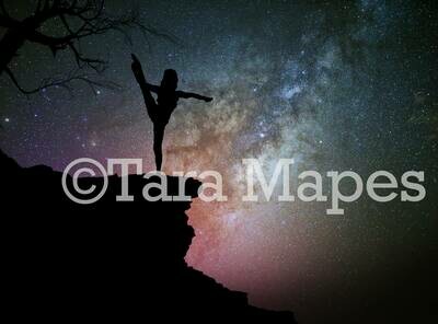 Starry Night Digital Background